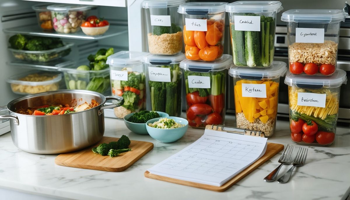 Toplu Pişirme (Batch Cooking) ile Haftalık Yemek Maliyetini Düşürme: Menü Planı