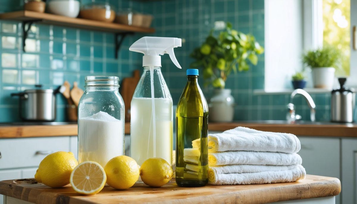 Güvenli Ev Yapımı Temizlik Malzemeleri ve Tasarruf Yöntemleri