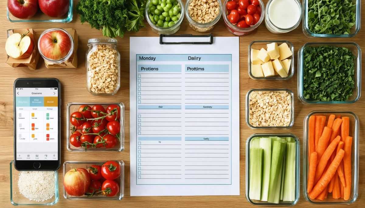 Haftalık menüyle market bütçesini azaltma: örnek plan ve alışveriş listesi