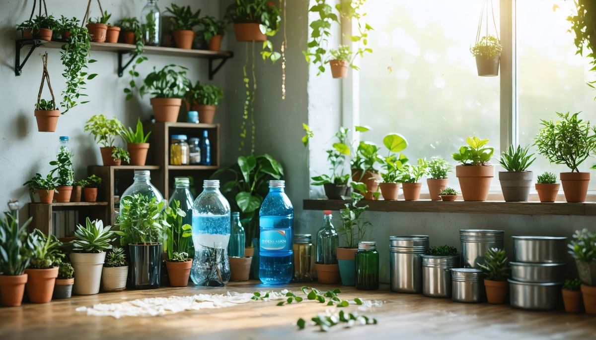 Geri Dönüşüm Malzemelerini Değerlendirme: Evde Kullanım ve Sürdürülebilir Yaşam