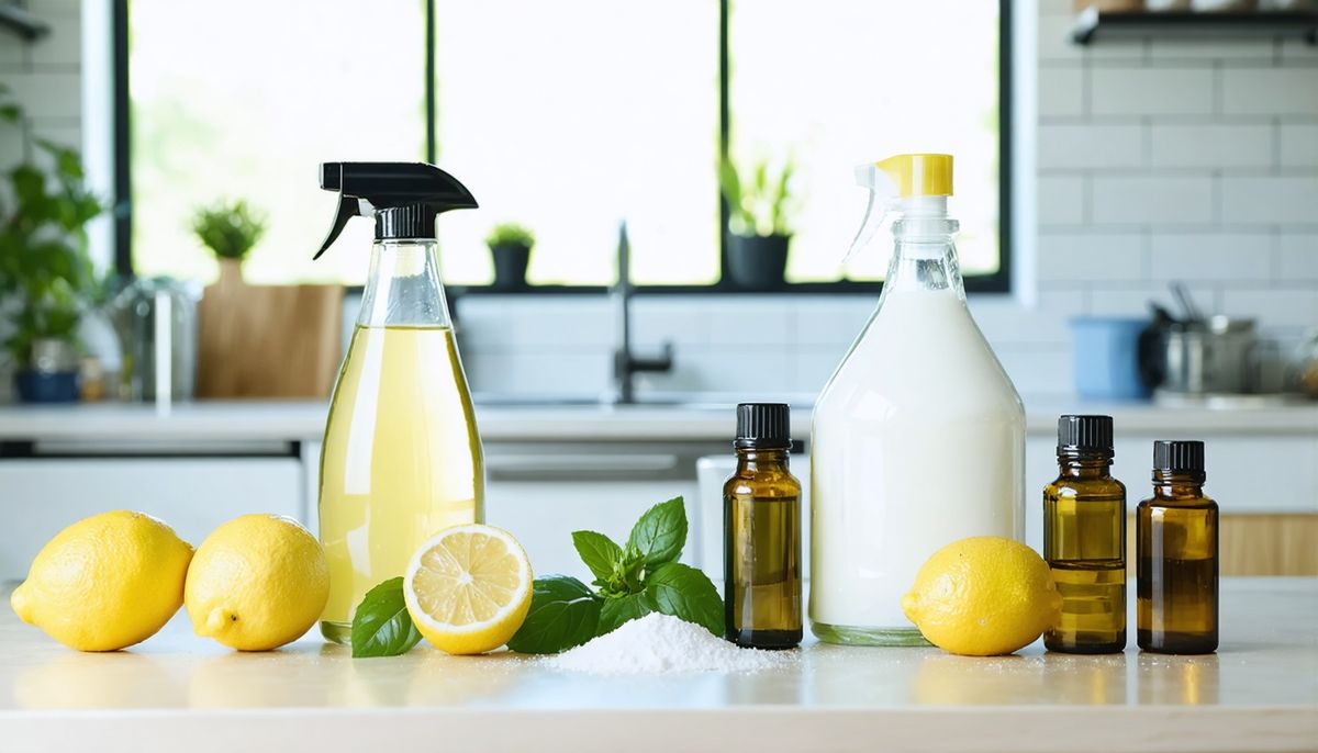 Doğal Temizlik Ürünleri Yapımı: Evde Ekolojik ve Kimyasal İçermeyen Çözümler