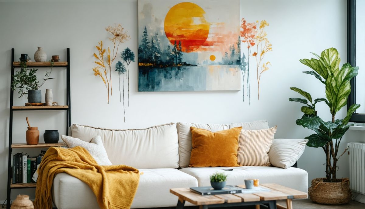 Bütçe Dostu Duvar Süsleme Teknikleri ile Tasarruflu ve Şık Evler