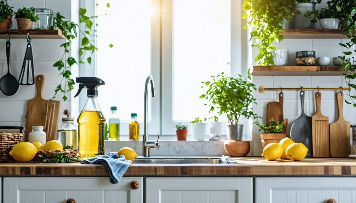 Doğal Malzemelerle Tasarruflu Temizlik: Evde Ekonomik ve Etkili Yöntemler