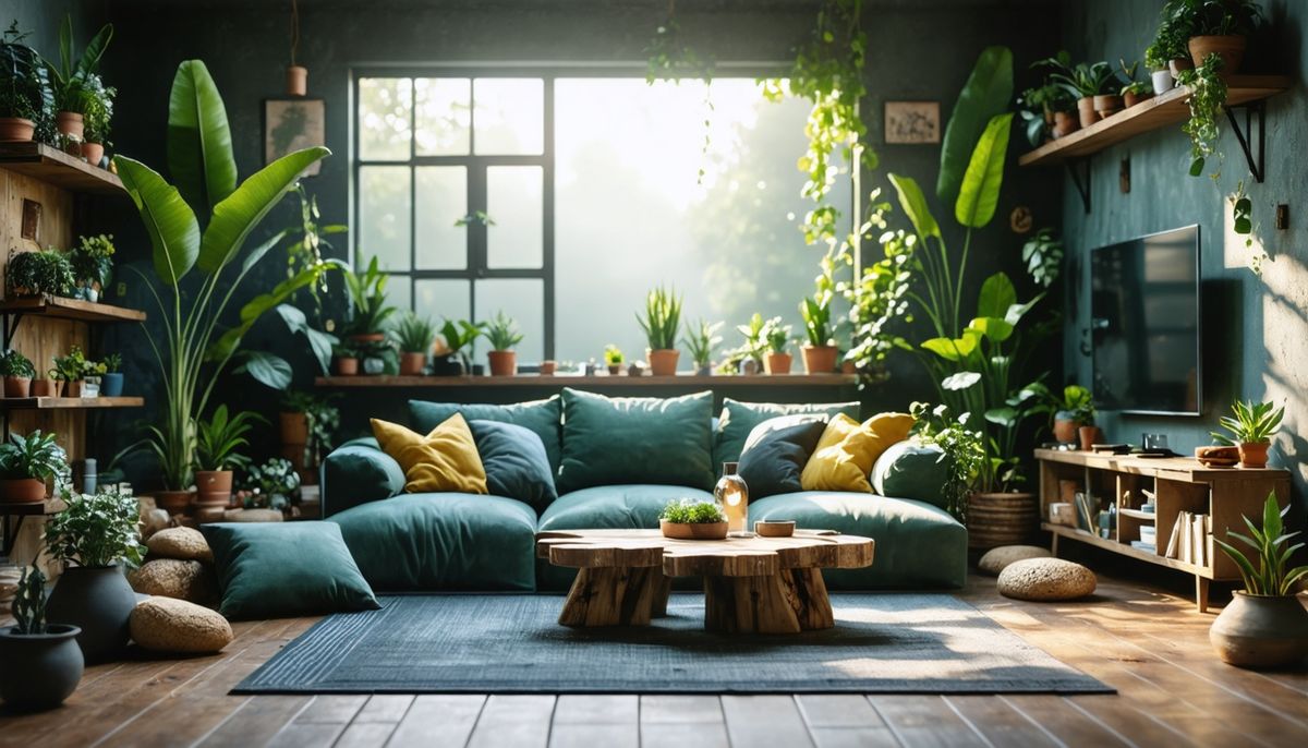 Doğal Malzemelerle Dekorasyonda Tasarruf: Şık ve Ekonomik Ev Dekorasyon Fikirler